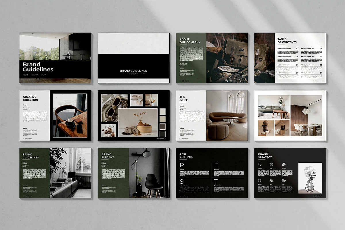 Brand Guidelines, a Brochure Template by Analogi Studio (Photo 18 of 20)