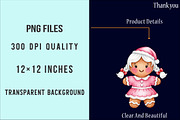Christmas Gingerbread Man Clipart, an Illustration by SinaCreation (Thumbnail 6 of 7)