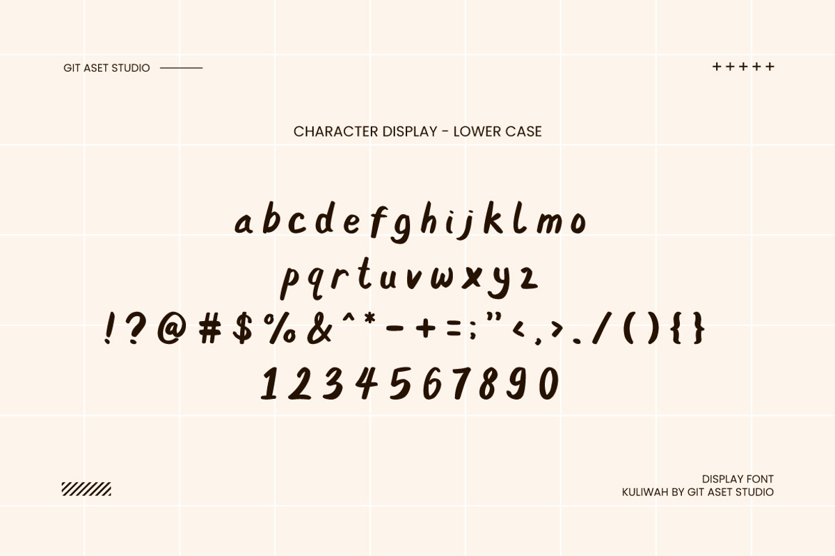 Kuliwah - Display Brush Font, a Handwritten Font by gitasetstudio (Photo 4 of 6)