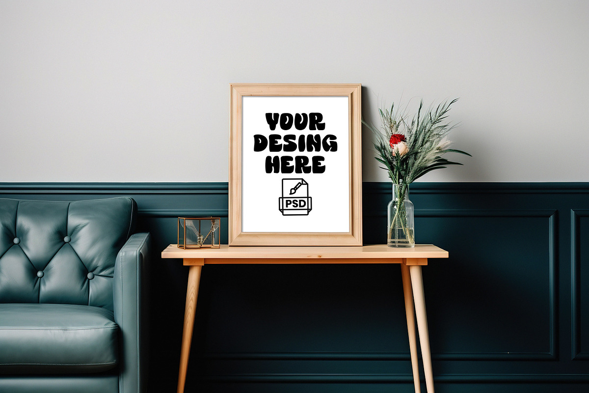 4 PSD Frame Mockup Canvas frame, a Product Mockup by one-touch (Photo 4 of 5)