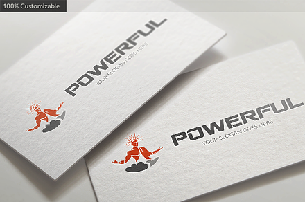 Powerful Energy Logo Template