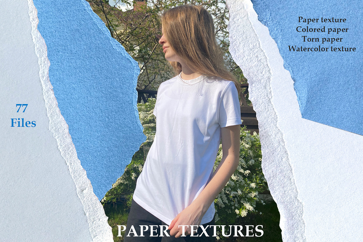 Paper Texture Collection Clipart, a Texture Graphic by Fresh art by Larysa (Photo 1 of 8)