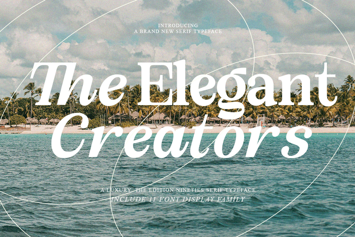 The Edition Nineties | 11 Font Style, a Serif Font by IM Studio (Photo 6 of 11)