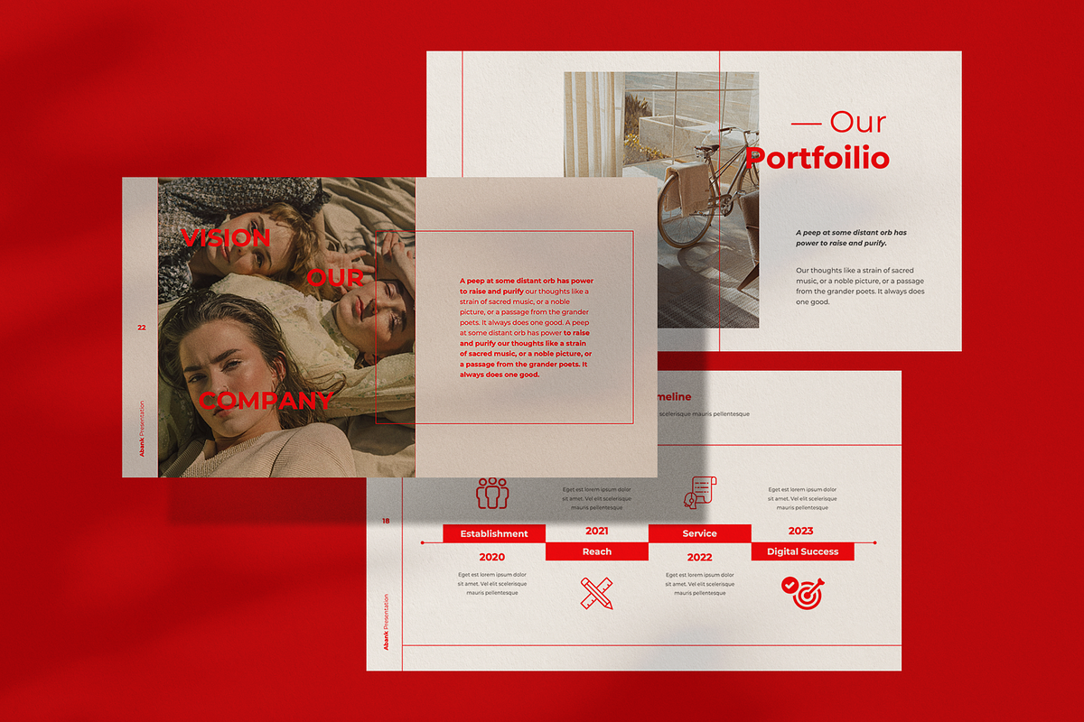 Abank Pitch Deck - Powerpoint, a Presentation Template by Surotype (Photo 2 of 10)