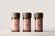 Amber Glass Bottle Mockup, a Cups & Container Mockup by pmvch (Thumbnail 17 of 20)