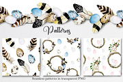 Happy easter. Watercolor collection, an Illustration by made by Tanya (Thumbnail 3 of 4)
