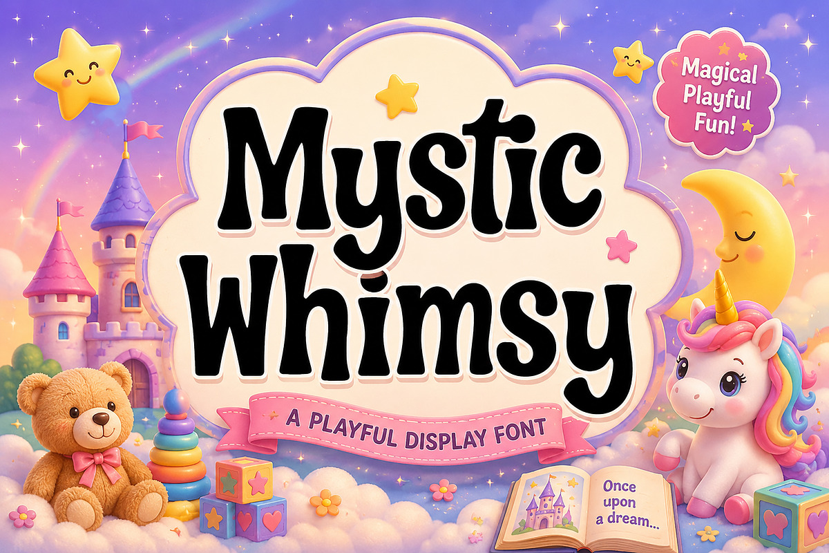 Mystic Whimsy, a Slab Serif Font by Wow Magic (Photo 4 of 4)
