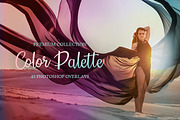 Color Palette Photoshop Overlays, a Plug-in Add-On by FixThePhoto (Thumbnail 1 of 36)