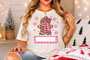 Gingerbread Girl Christmas Custom, a Seasonal Illustration by Rose Art (Thumbnail 4 of 4)