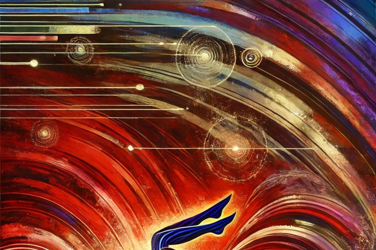 Cosmic Divinity, a Wallpaper Graphic by Reckoning Web (Photo 4 of 5)
