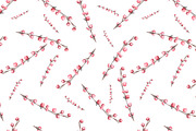 Watercolor christmas set, a Background Graphic by lycka (Thumbnail 4 of 4)