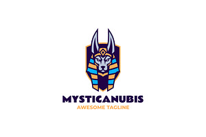 Mascot Anubis Logo Design, a Branding & Logo Template by Artnivora.Std