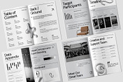 Project Business Proposal Template, a Brochure Template by TMint Play (Thumbnail 2 of 8)