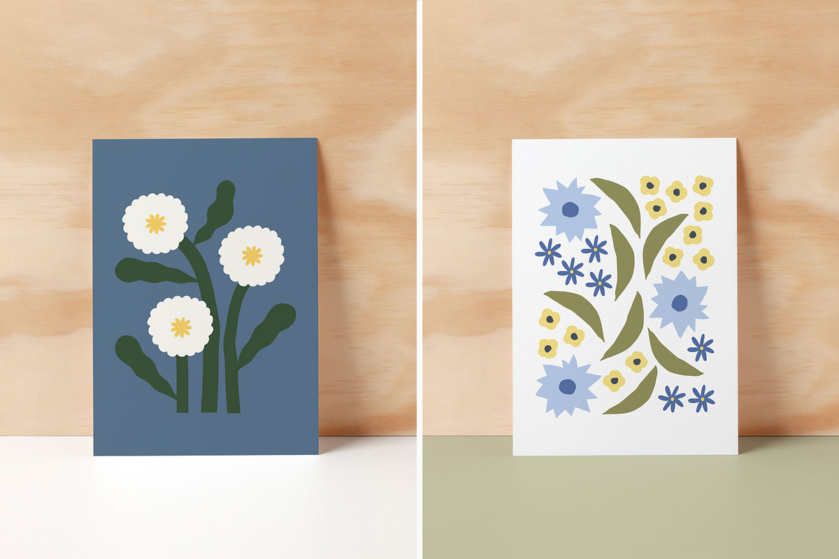 Card Wooden Background Mockup Bundle, a Product Mockup by Studio MVDM (Photo 4 of 8)