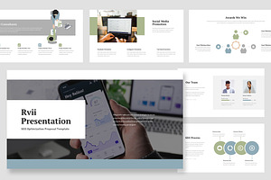 Rvii : Marketing Plan Google Slides, a Presentation Template by Punkl Camp