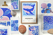 Underwater Wall Art Creator, an Object Graphic by Leleka.Store (Thumbnail 2 of 15)