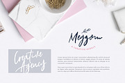 Sandstone - Handwritten Script, a Script Font by Littlehand (Thumbnail 6 of 6)