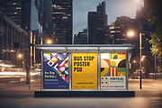 Bus Stop Billboard Advertising Mocku, an Advertising Mockup by 3djagan (Thumbnail 2 of 4)
