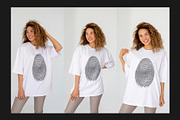 T-Shirt Mock-Up Set, a Shirt Mockup by Freeman Studio (Thumbnail 10 of 18)