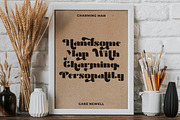 Charm Man - Ultra Bold Sans Font, a Sans Serif Font by PutraCetol Studio (Thumbnail 9 of 11)