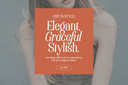 Elsain - Serif Font (16 Fonts), a Serif Font by Maculinc Type (Thumbnail 7 of 11)