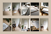 30 Nautral Light Mockup with plants, a Product Mockup by ArtwithFrame (Thumbnail 6 of 6)