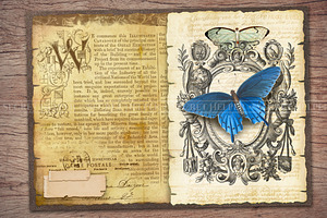 Butterfly Scrapbooking Kit