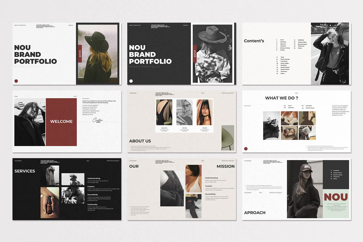 Nou / Portfolio Template preview 3