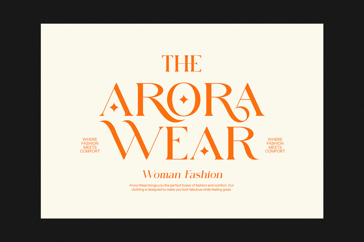 Astero Elegant Ligature Serif Font, a Serif Font by Graphicxell (Photo 4 of 8)