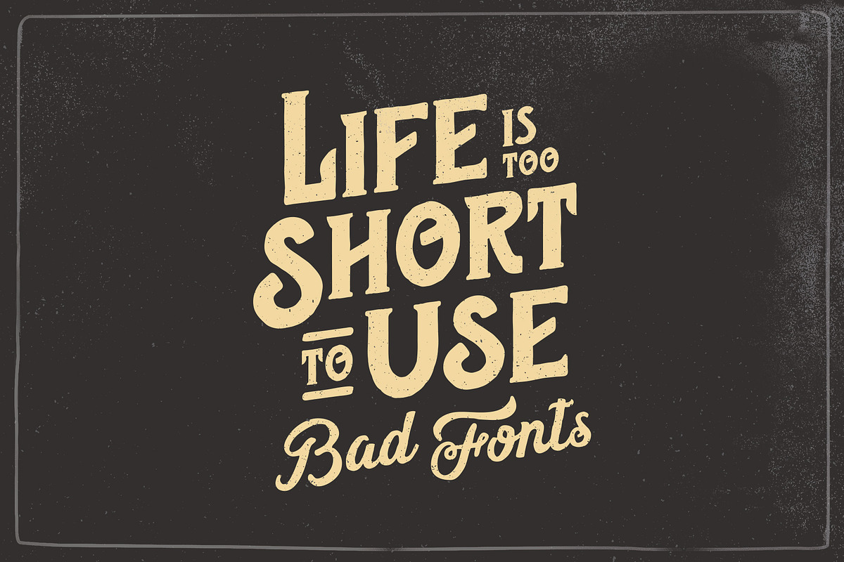 Bohemian Alchemist 5 Font + 15 Badge, a Script Font by Opus Nigrum (Photo 17 of 17)