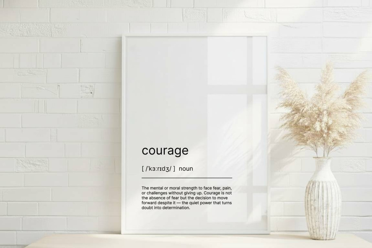 Wall Deco Define Word, a Decorative Illustration by YG STUDIO (Photo 1 of 6)
