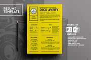Avery Resume Template, a Resume Template by Fay Zodiac (Thumbnail 1 of 4)
