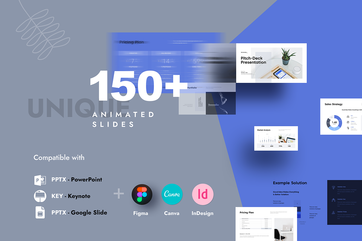 Business Pitch Deck PowerPoint, a Presentation Template by GoldenPixelStudio (Photo 3 of 25)