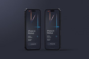 Dark iPhone 14 Pro Mockup Set, an iPhone Mockup by Deeplab (Thumbnail 14 of 15)