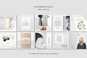 Instagram Post & Stories. SHADOWS, a Social Media Template by Mint Air Studio (Thumbnail 4 of 9)