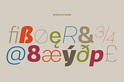 Gerlach Sans Complete Pack, a Sans Serif Font by Juraj Chrastina (Thumbnail 3 of 5)