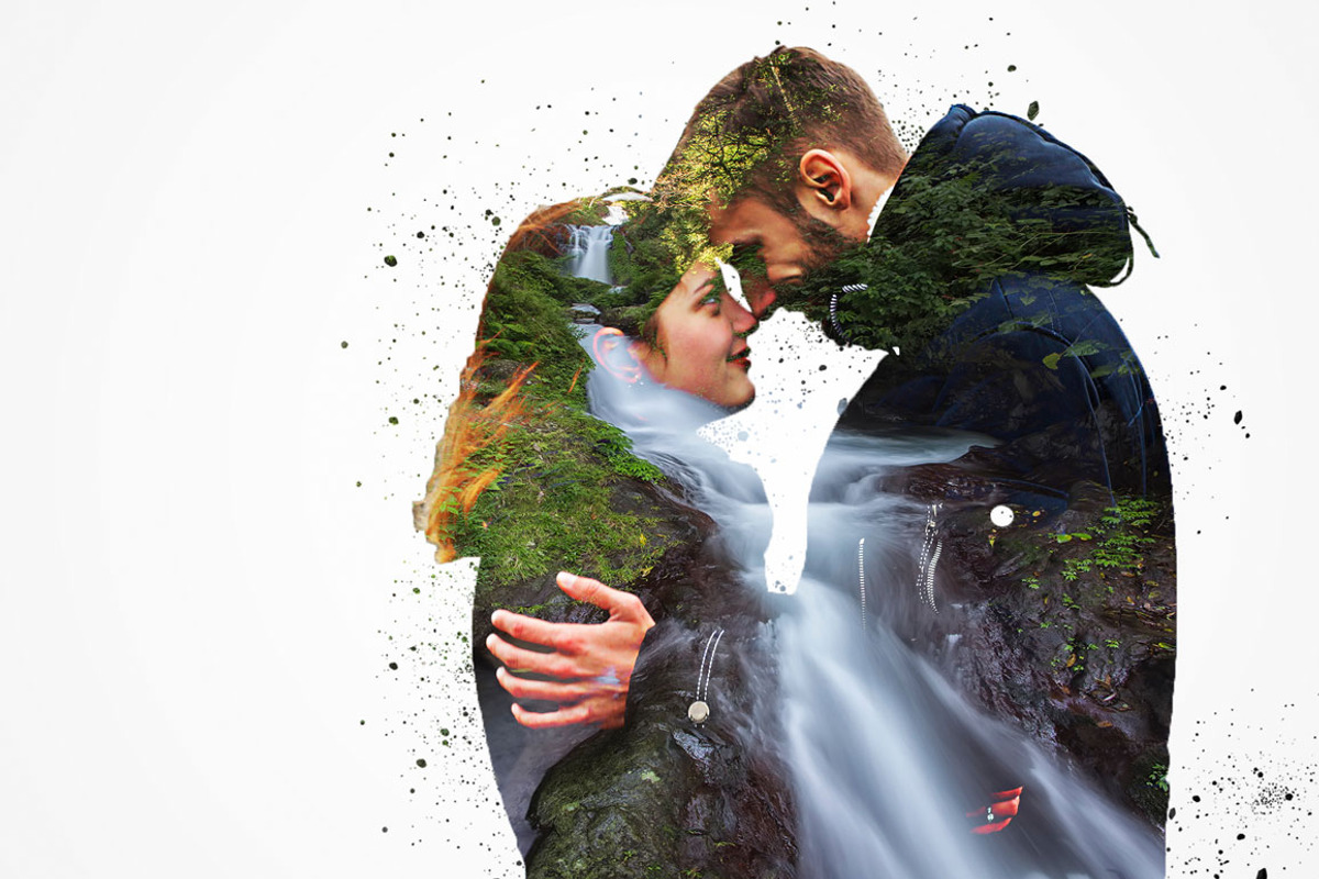 Double Exposure Photoshop Action, an Action Add-On by DESIGNAVO (Photo 2 of 9)