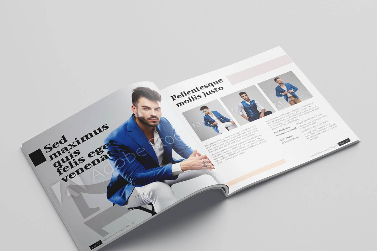 KLAMBEE – Square Fashion Lookbook, a Brochure Template by Vectogravic Design (Photo 11 of 15)
