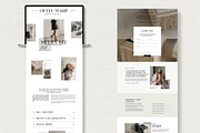 Media Kit Website Template, a Websites & App Template by Field Digital (Thumbnail 2 of 9)