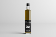 Oil Tall Bottle Mock-Up, a Packaging Mockup by AY Mock-Ups (Thumbnail 3 of 8)