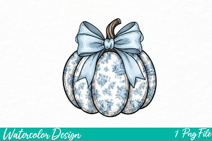 Fall Pumpkin png, an Illustration by Watercolor design