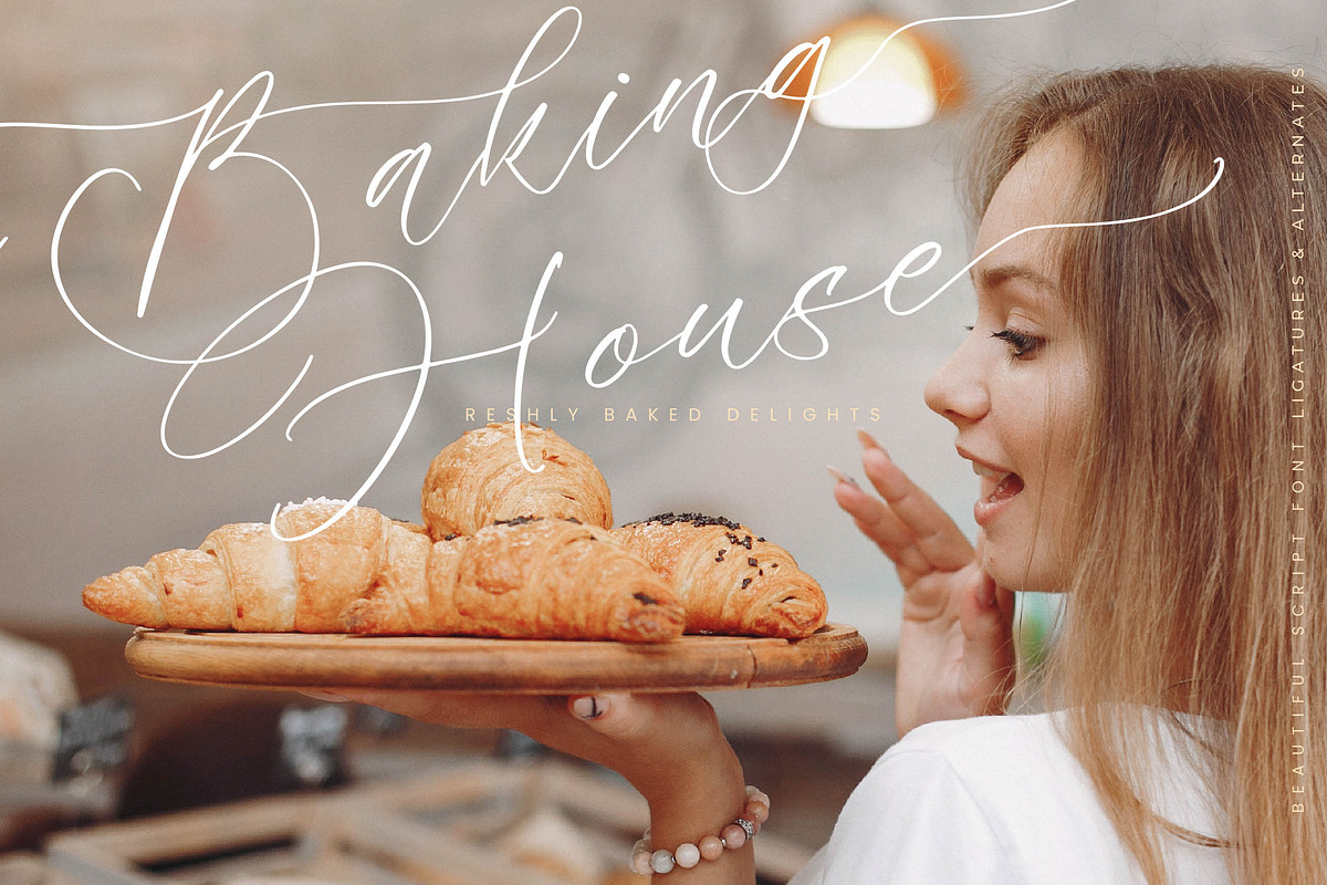 Melodic Banthera Beautiful Script, a Script Font by stylishtype.co (Photo 3 of 20)