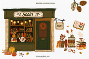 Cozy Autumn at Home - Vector Clipart, a Decorative Illustration by Jenny Quince (Thumbnail 4 of 14)