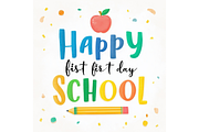 Prompt Back To School Clipart, a Decorative Illustration by Creative design (Thumbnail 2 of 7)
