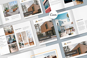 Architeo Portfolio Canva Bundle, a Brochure Template by artbart (Thumbnail 1 of 8)