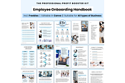 New Employee Onboarding Template, a Branding & Logo Template by PlannersByBee (Thumbnail 1 of 6)