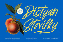 Distyan Stovilky Handwritten Brush