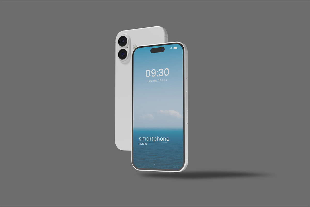 iphone 16 mockup, a Mockup by mojojojo97 (Photo 4 of 11)