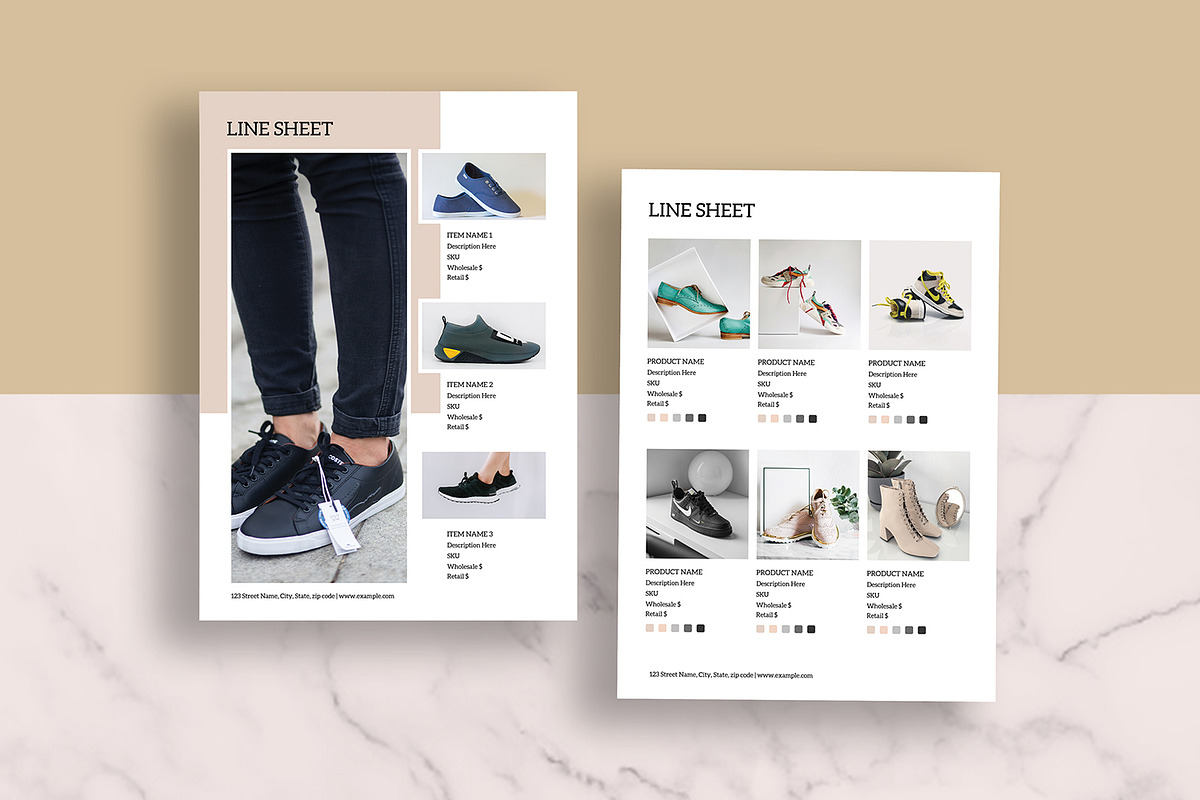 Wholesale Product Line sheet, a Flyer Template by retrographix (Photo 3 of 5)