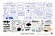 Crayon Doodle Elements Bundle, an Object Graphic by vik.stock (Thumbnail 2 of 7)